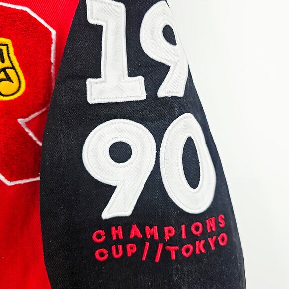 Iro Ochi 1990 Letterman Varsity Jacket Champions Cup Men's Size M 3649 - Picture 4 of 7